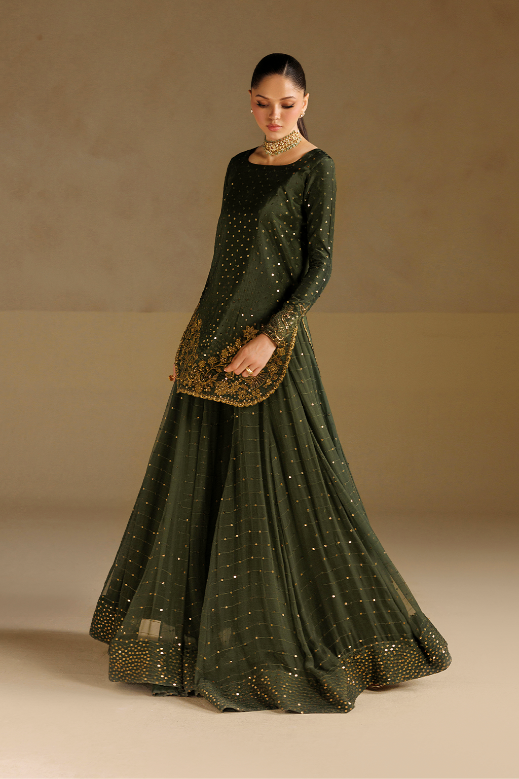 Iznik | Formals 26 Embroidered Ramen Silk | UE-732