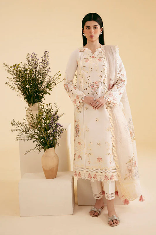 Qalamkar | Chikankari Lawn | SARV