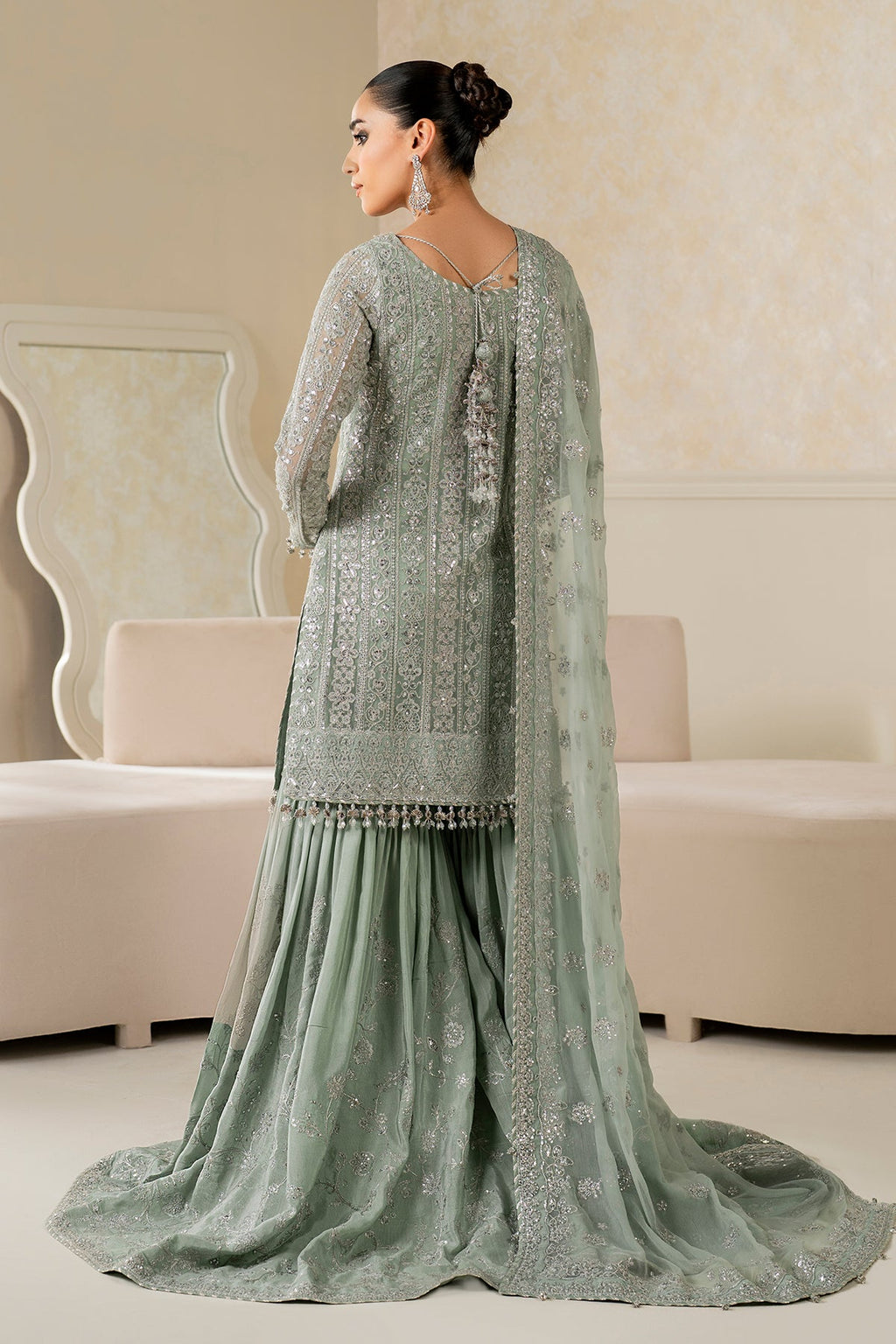 Baroque | EMBROIDERED CHIFFON | UF-4160