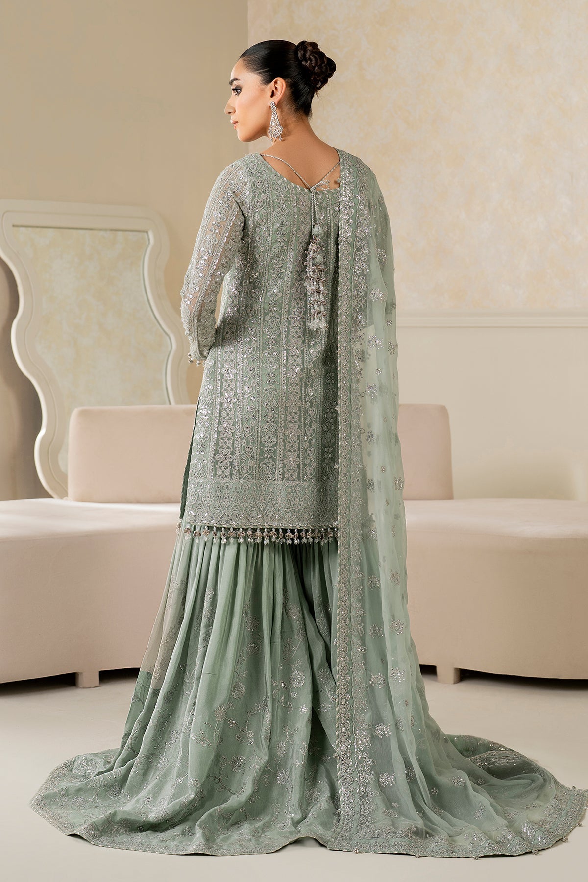 Baroque | EMBROIDERED CHIFFON | UF-4160