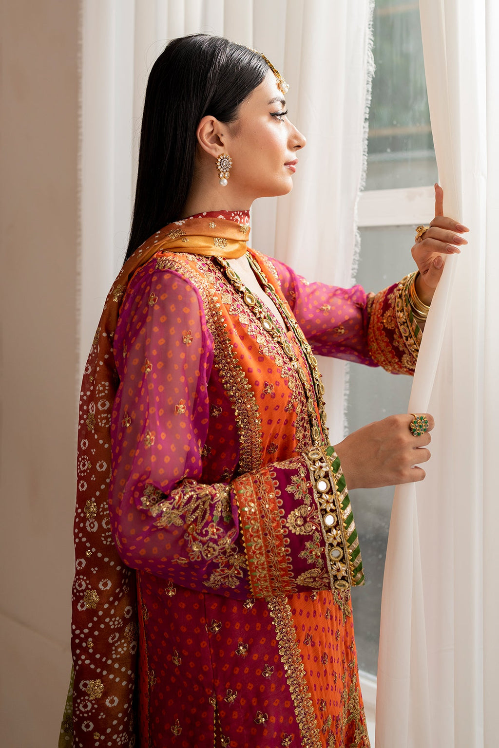 Baroque | EMBROIDERED CHIFFON | UF-706