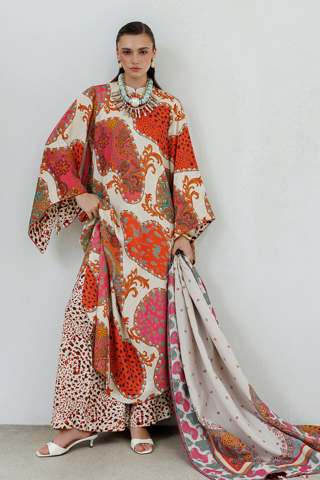 Baroque | Digital Printed Viscose Winter | SF-4567
