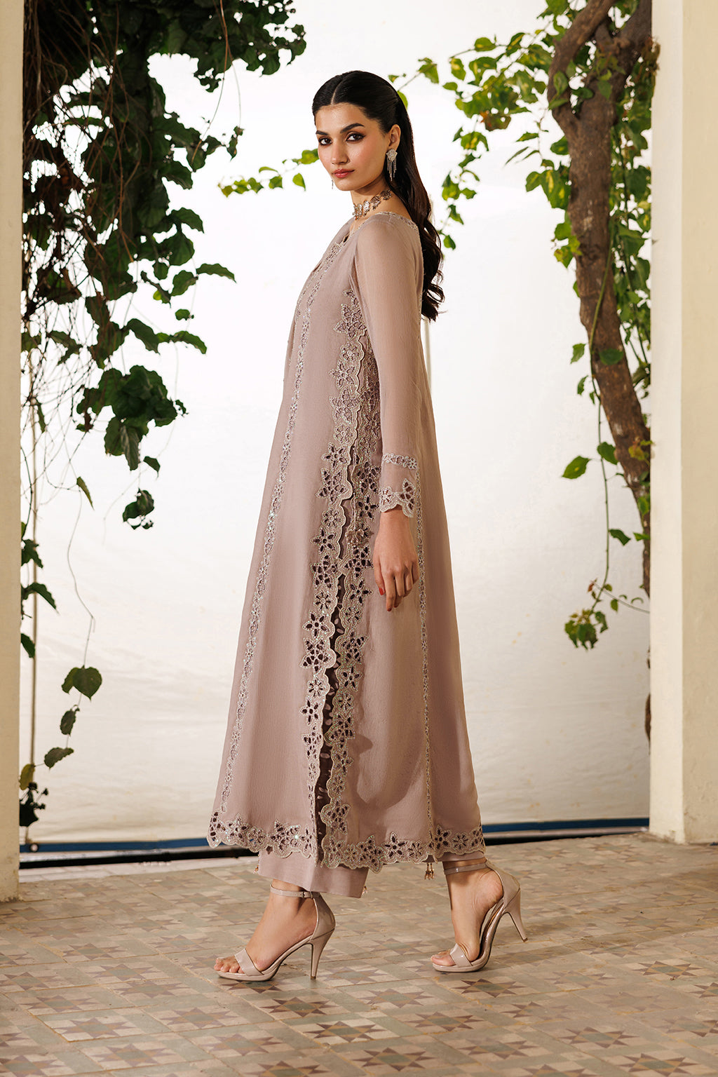Iznik | Semi Formals -  Emboidered Chiffon | CC-92