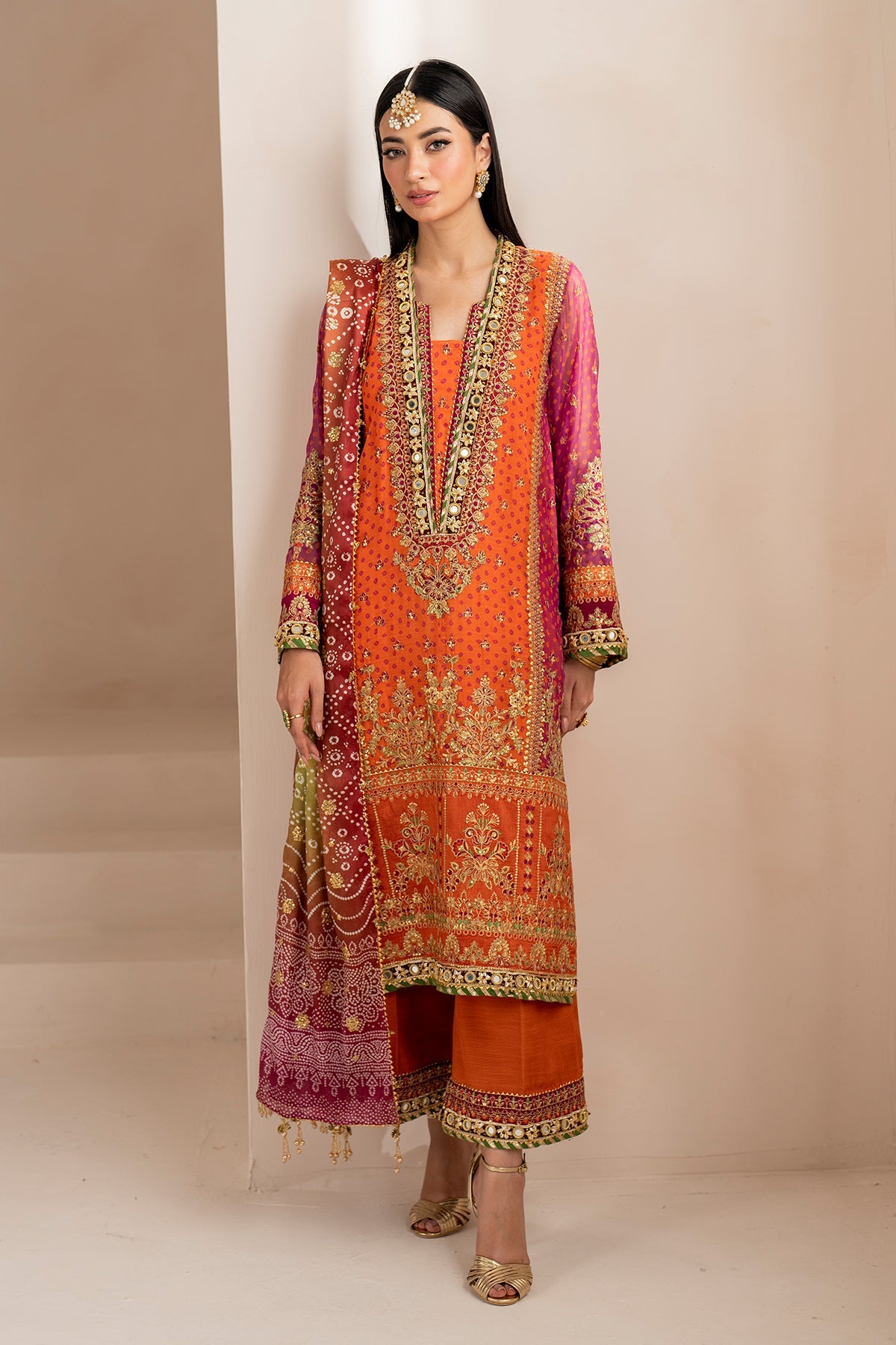 Baroque | EMBROIDERED CHIFFON | UF-706