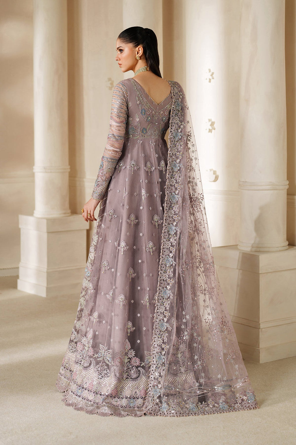 Baroque | EMBROIDERED NET | CH14-04