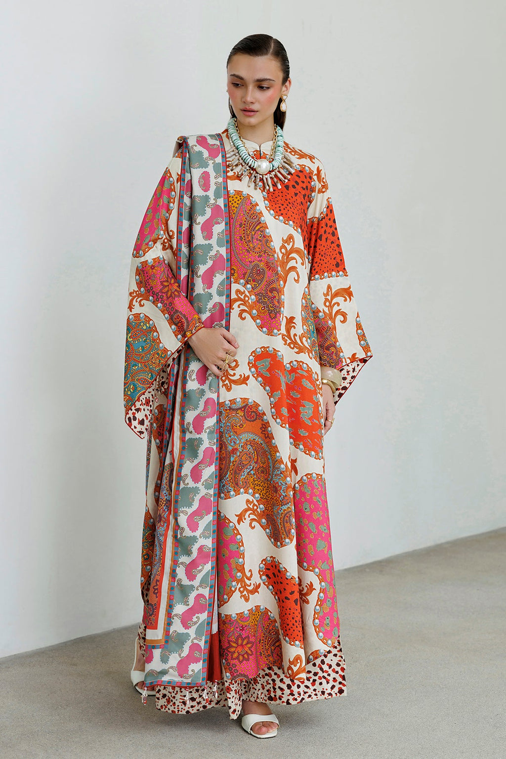 Baroque | Digital Printed Viscose Winter | SF-4567
