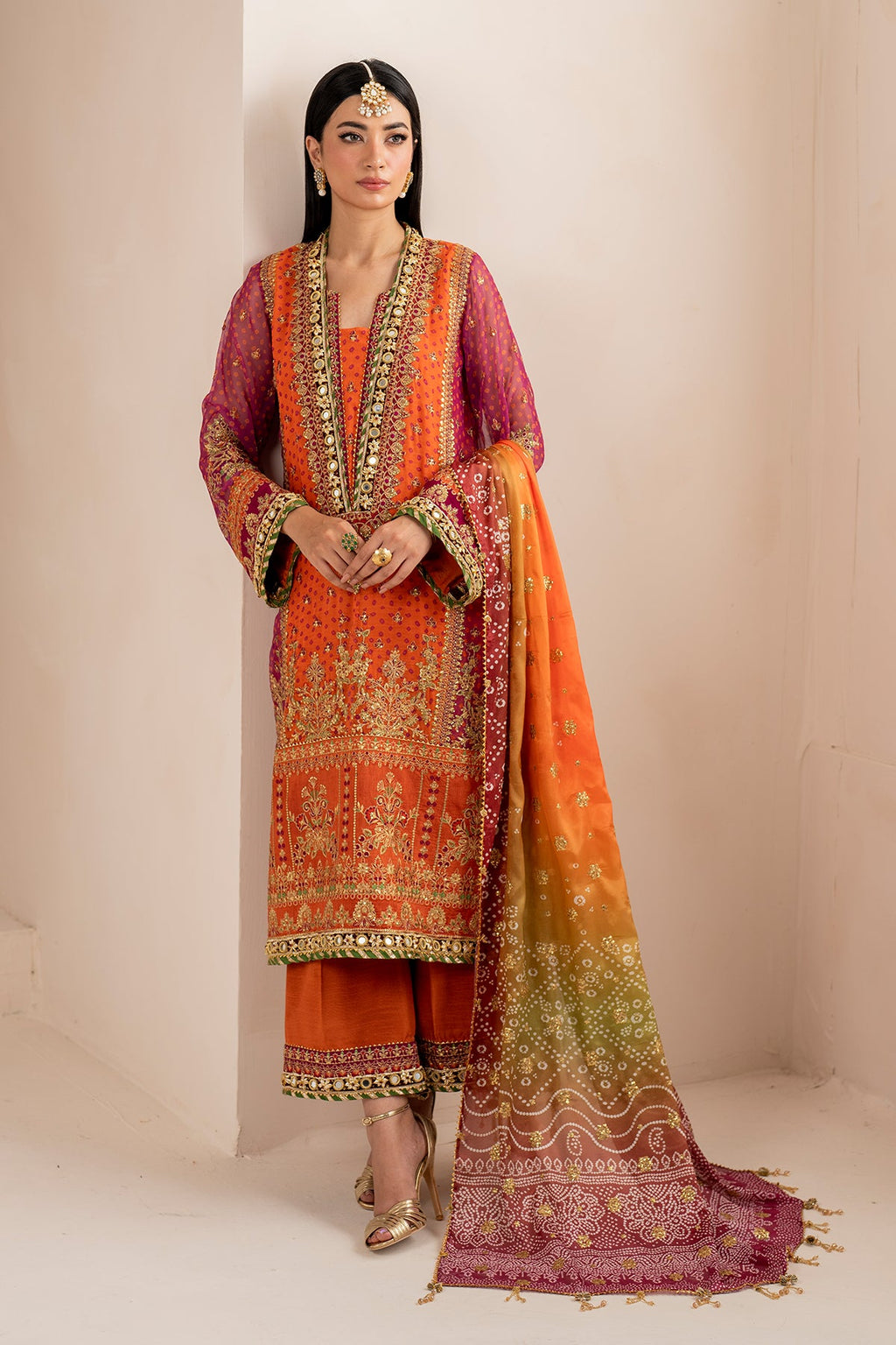 Baroque | EMBROIDERED CHIFFON | UF-706