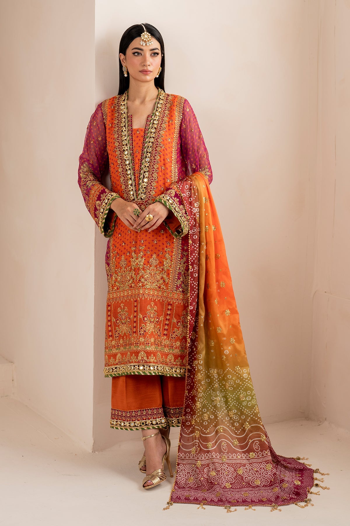 Baroque | EMBROIDERED CHIFFON | UF-706