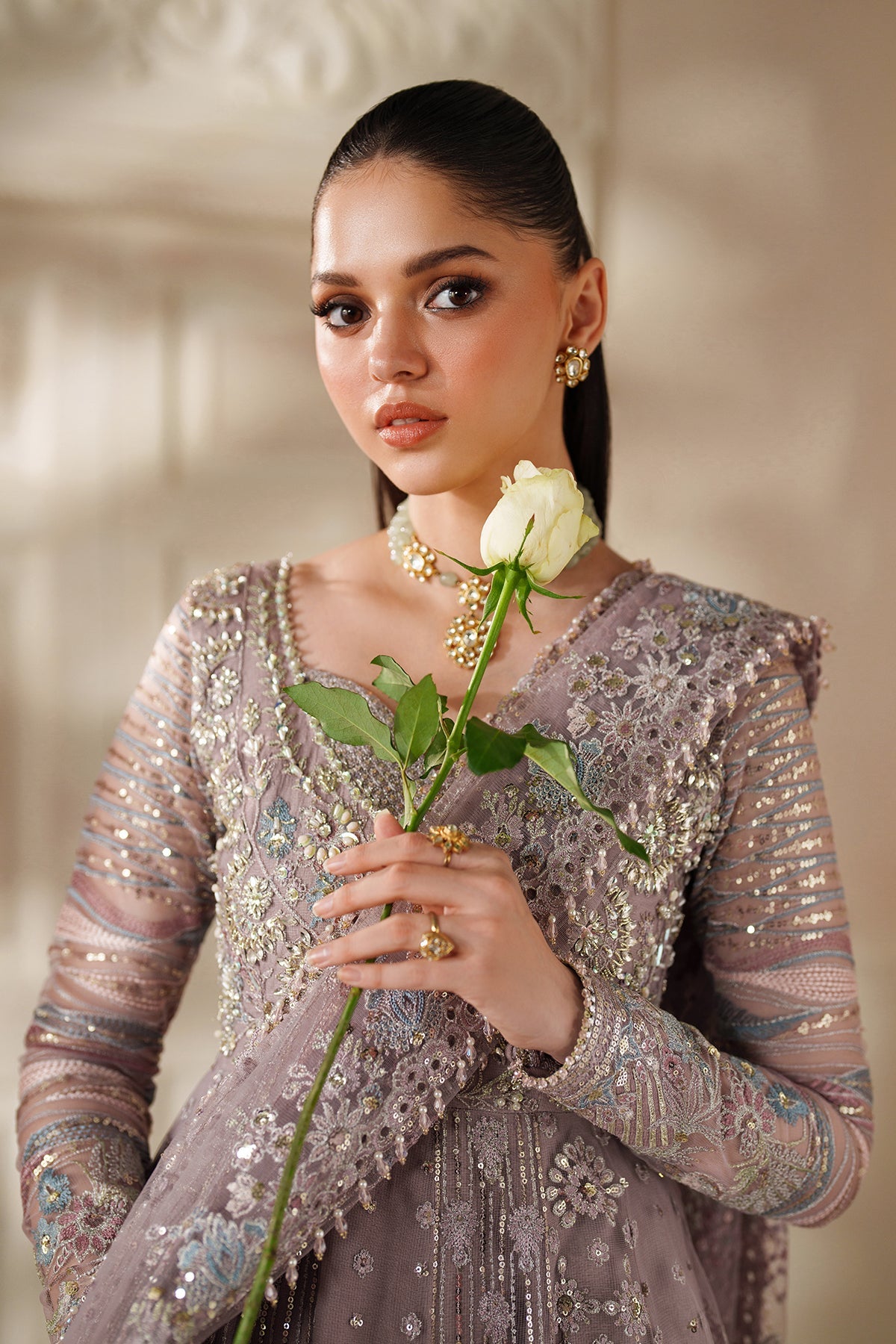 Baroque | EMBROIDERED NET | CH14-04