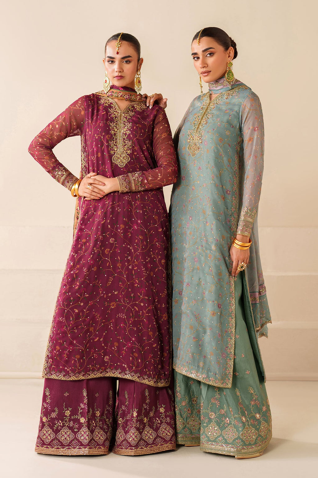 Baroque | EMBROIDERED CHIFFON | UF-4278