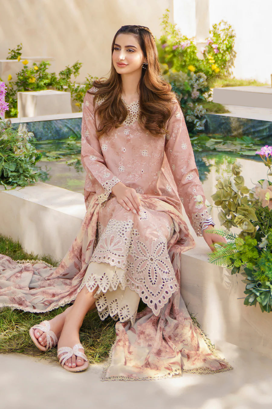 IZNIK | EMBROIDERED LAWN | SFL-11