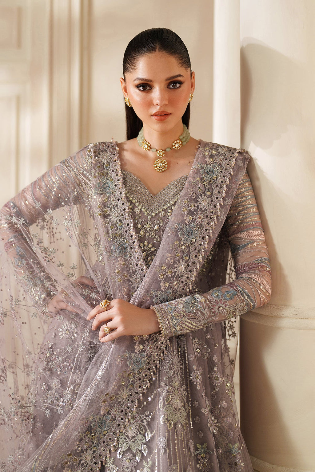 Baroque | EMBROIDERED NET | CH14-04