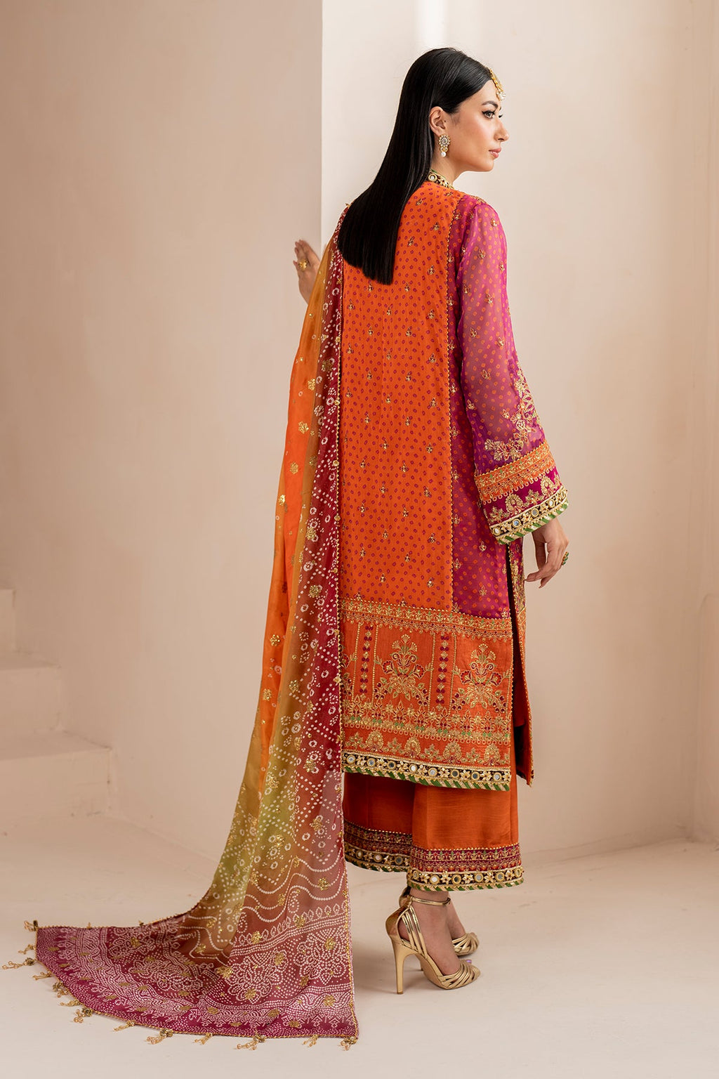 Baroque | EMBROIDERED CHIFFON | UF-706