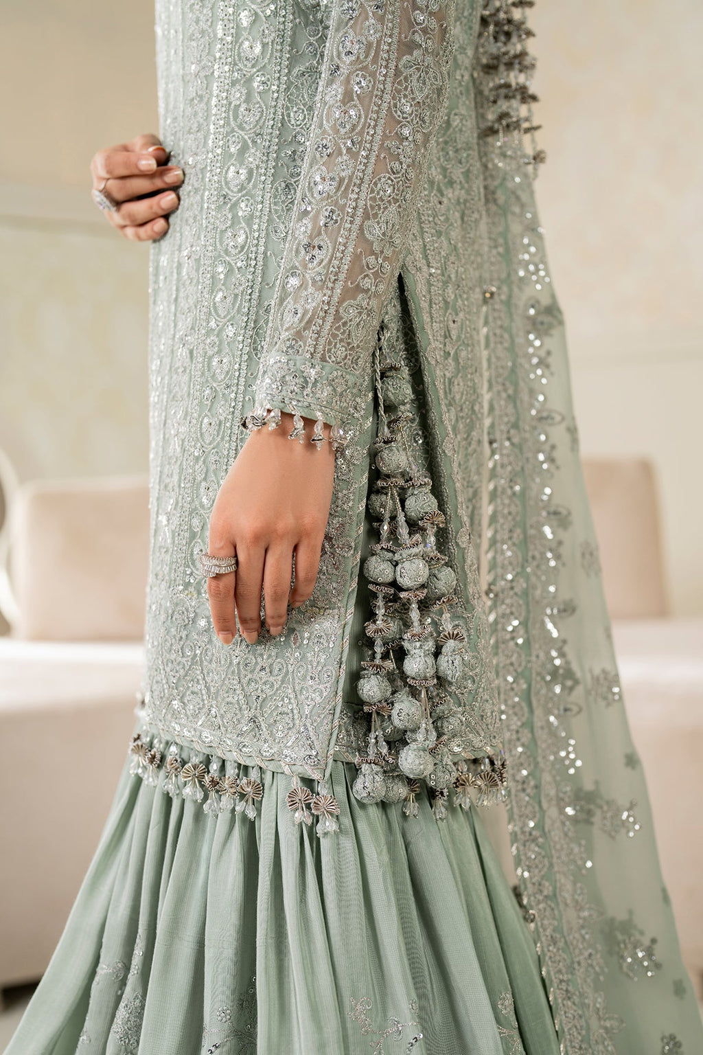 Baroque | EMBROIDERED CHIFFON | UF-4160