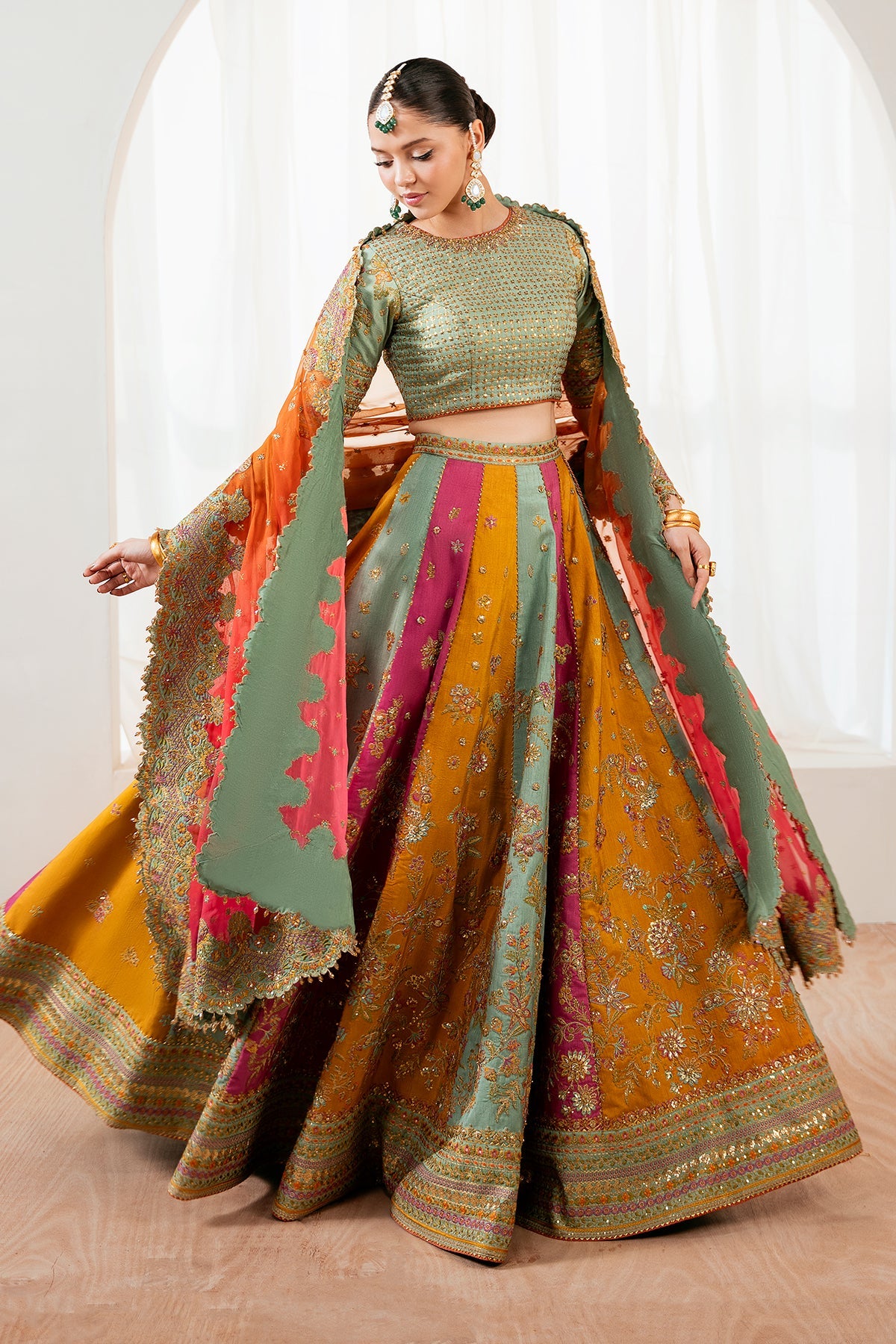 Baroque | Embroidered Silk | UF-4036