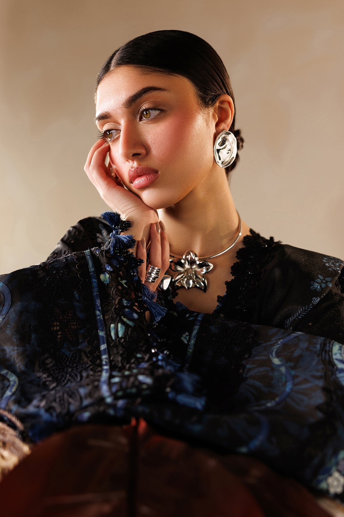 BAROQUE |EMBROIDERED LAWN | EL26-D08