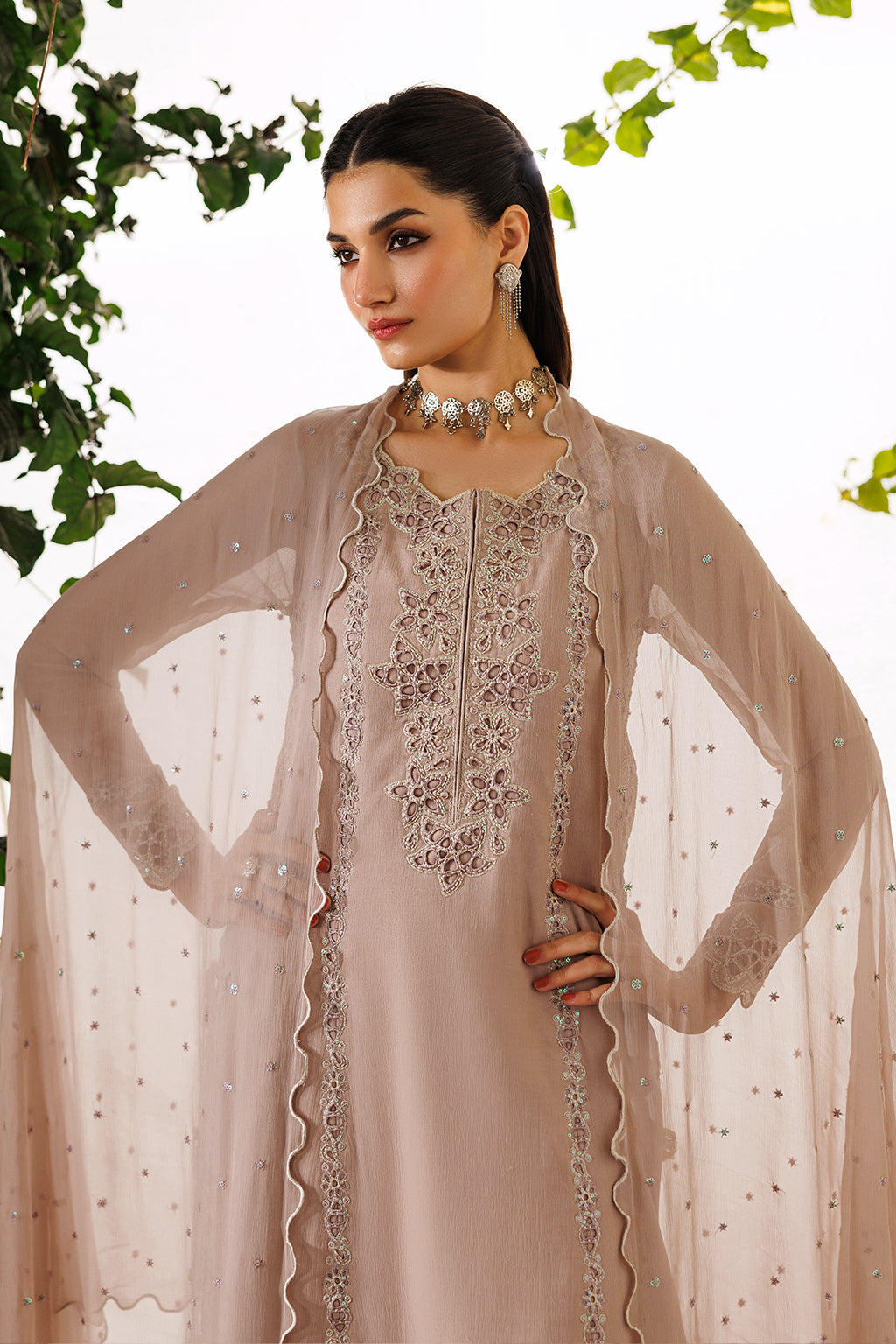 Iznik | Semi Formals -  Emboidered Chiffon | CC-92
