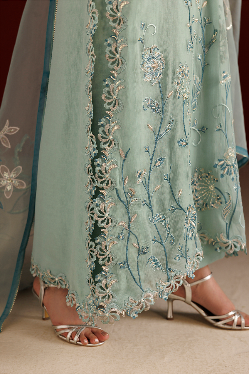 Iznik | Semi Formals'26 Embroidered Chiffon | CC-112