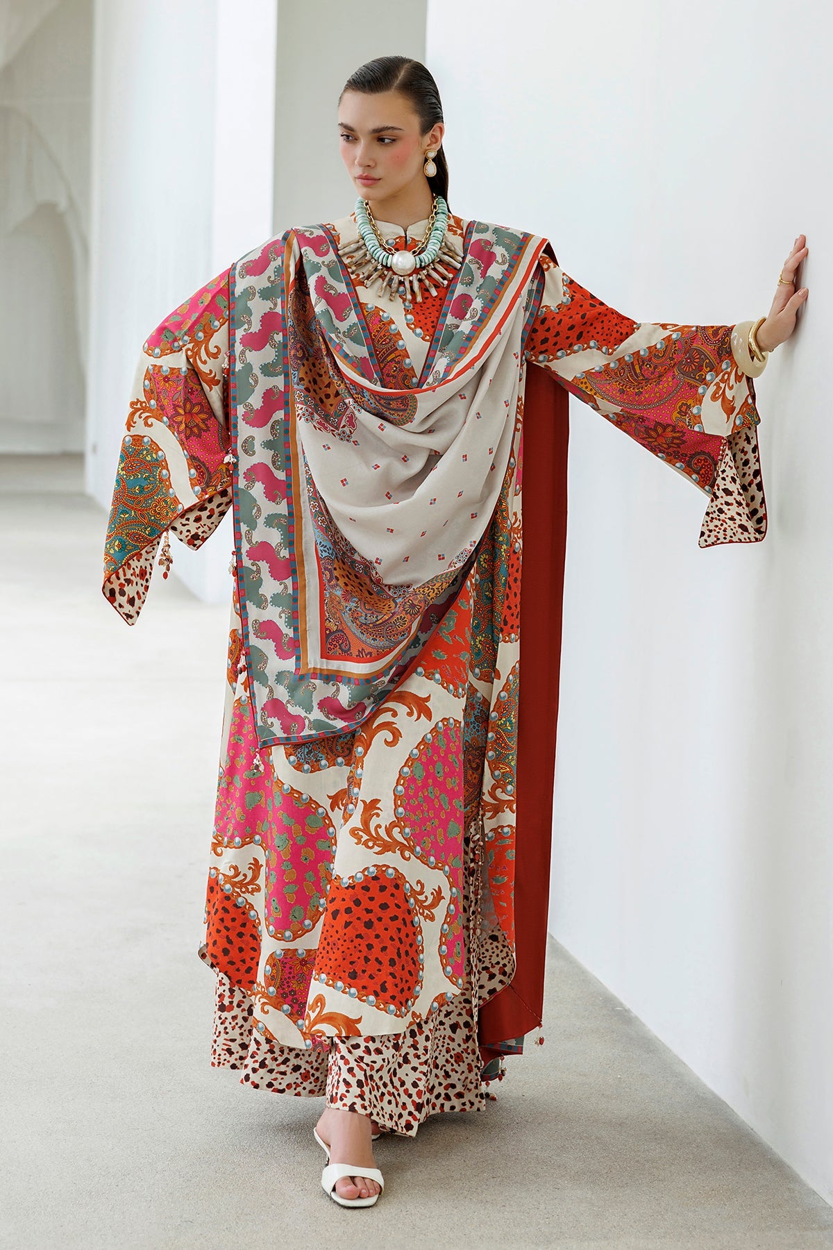 Baroque | Digital Printed Viscose Winter | SF-4567