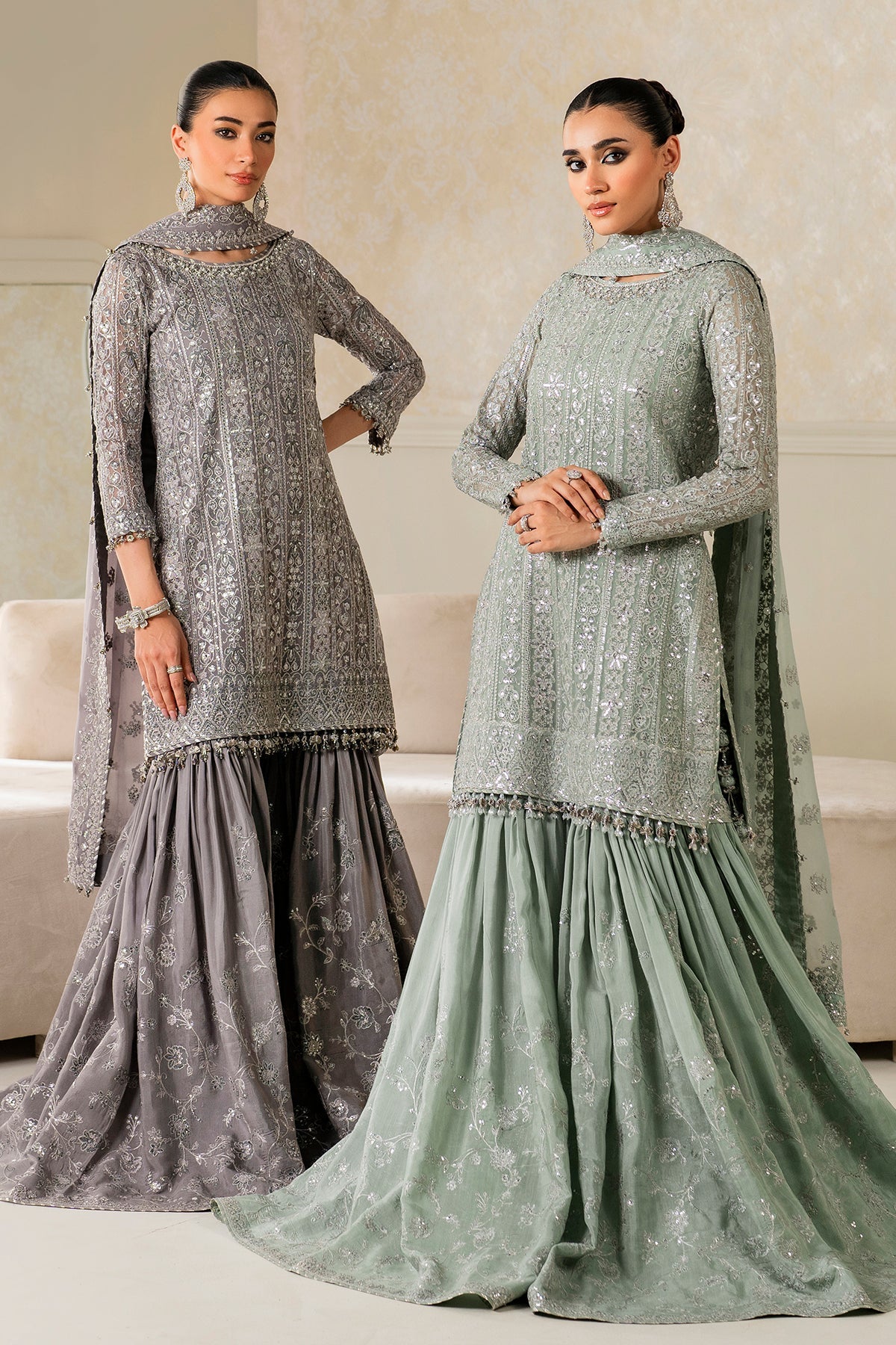 Baroque | EMBROIDERED CHIFFON | UF-4160