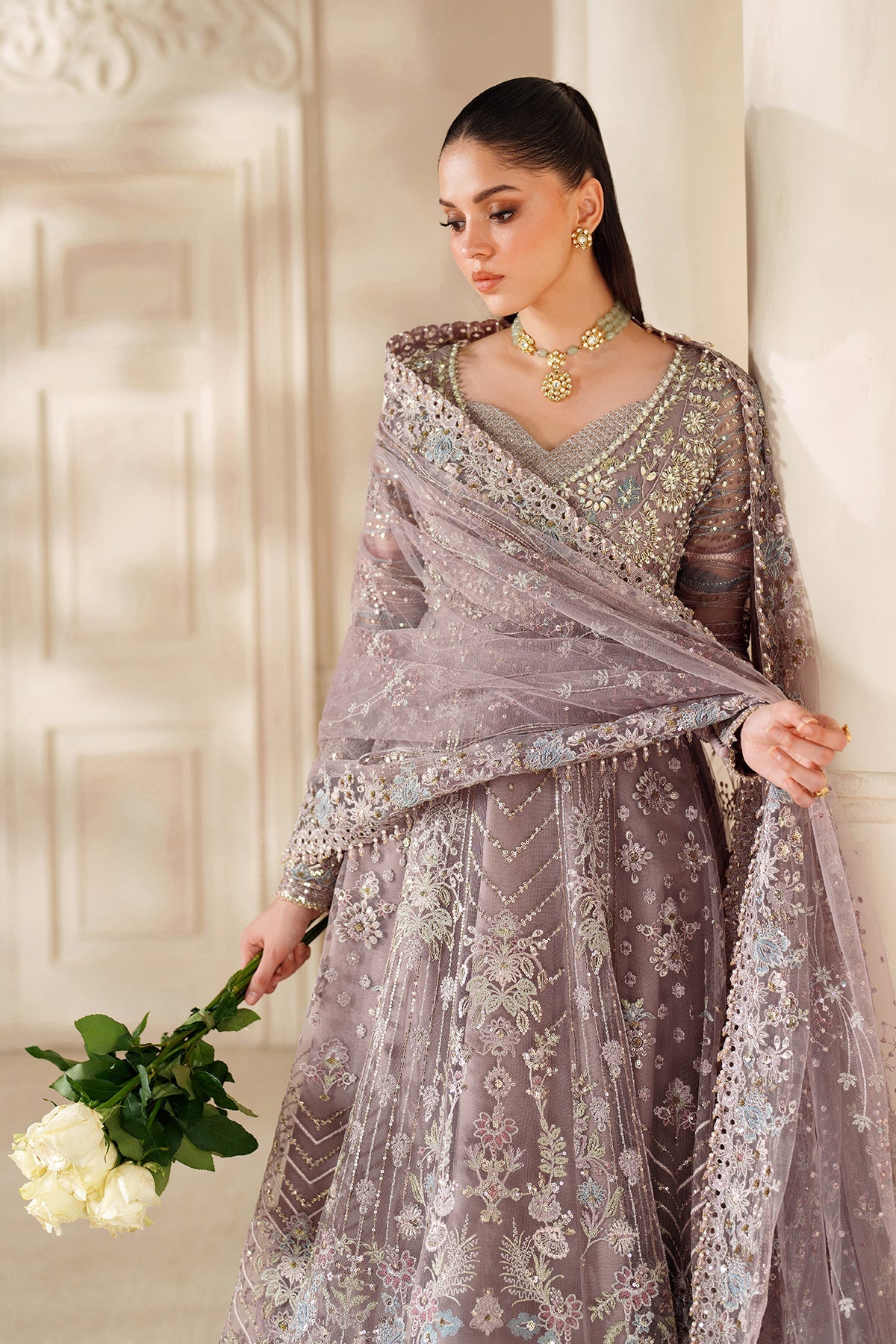 Baroque | EMBROIDERED NET | CH14-04