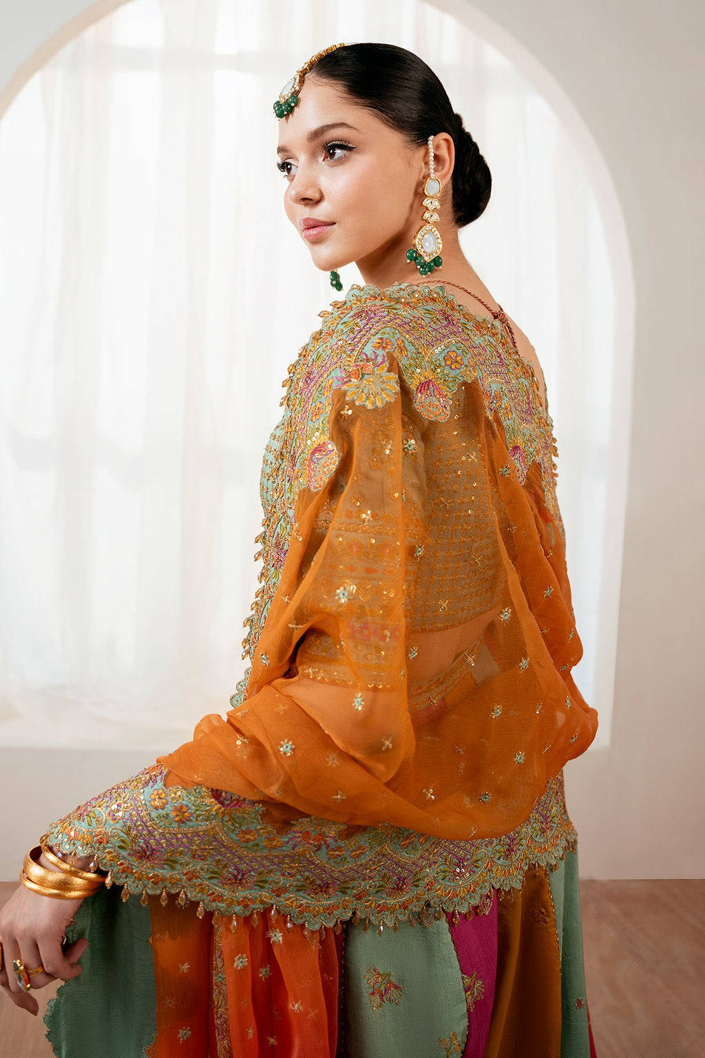 Baroque | Embroidered Silk | UF-4036
