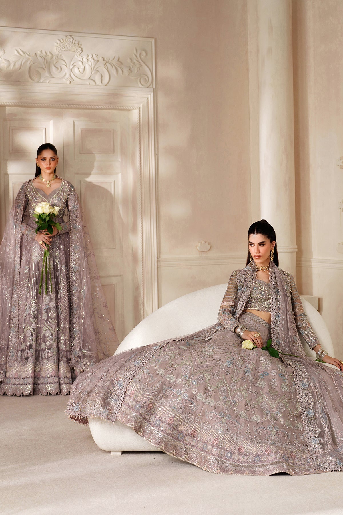 Baroque | EMBROIDERED NET | CH14-04