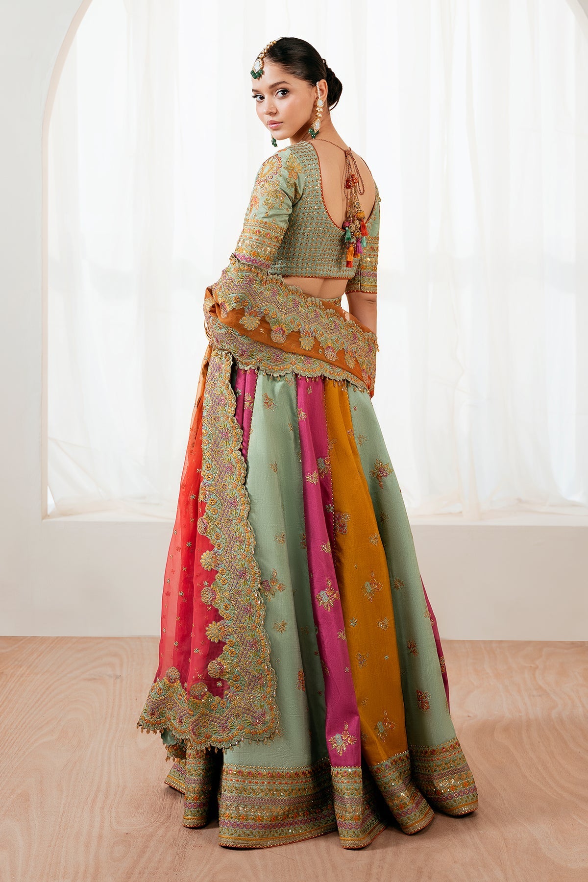 Baroque | Embroidered Silk | UF-4036