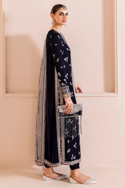 JAZMIN | Embroidered Velvet |  CVF D-03