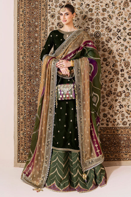 JAZMIN | Embroidered Velvet | CVF D-09