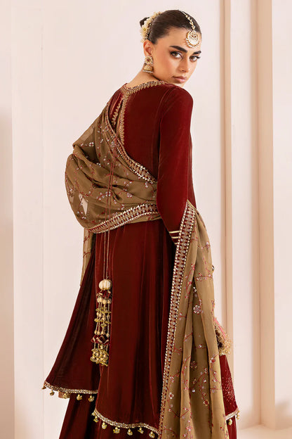 JAZMIN | Embroidered Velvet | CVF D-07