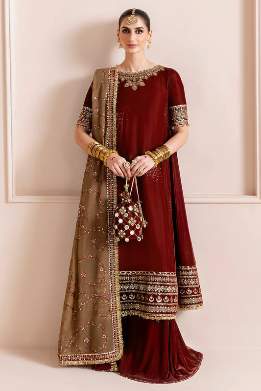 JAZMIN | Embroidered Velvet | CVF D-13