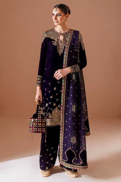 JAZMIN | Embroidered Velvet | CVF D-08