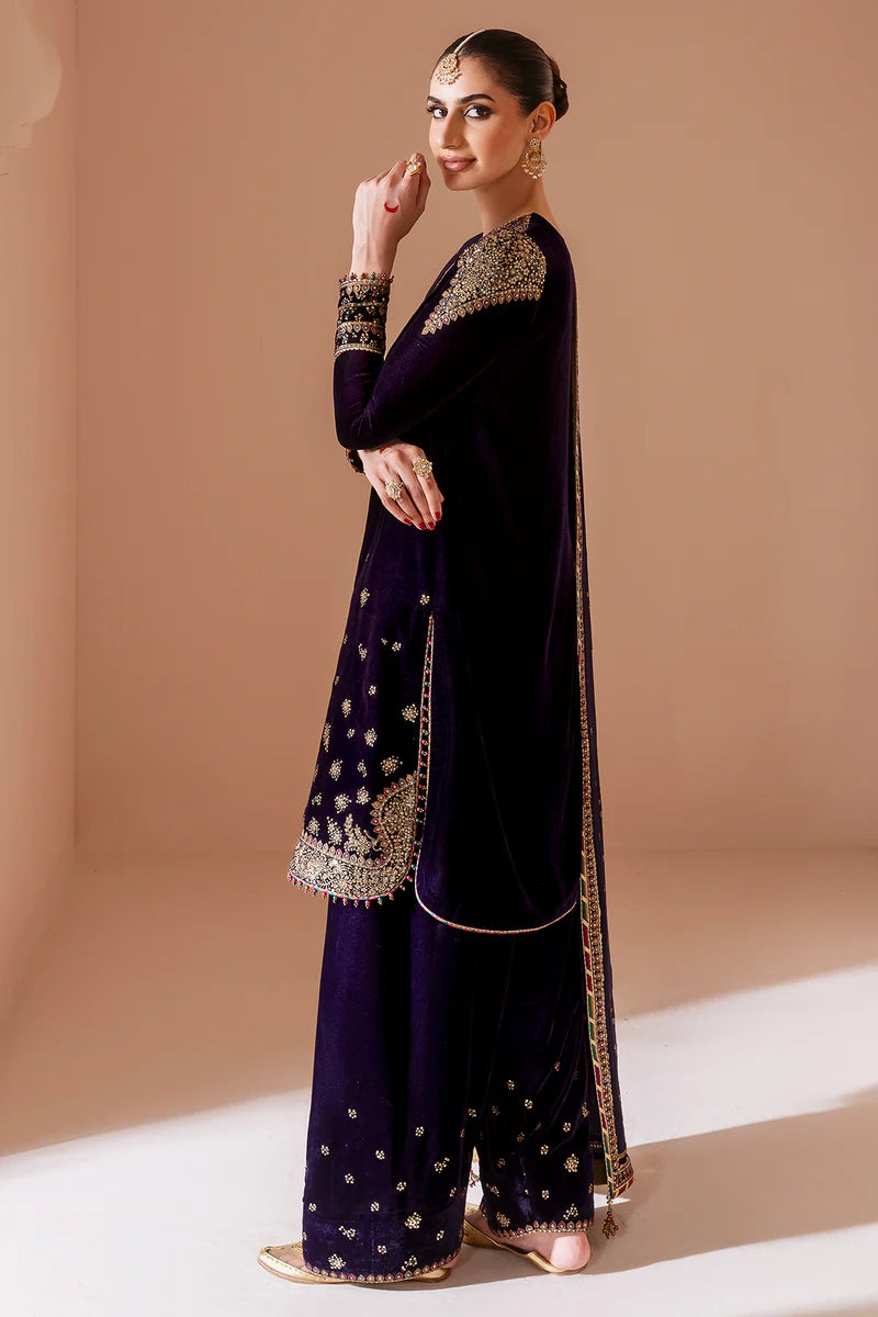 JAZMIN | Embroidered Velvet | CVF D-08