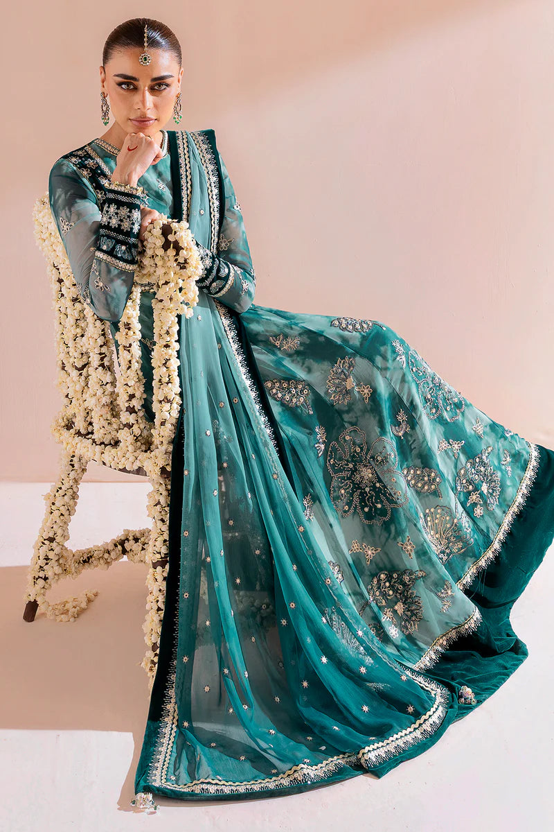 JAZMIN | Embroidered Velvet | CVF D-06