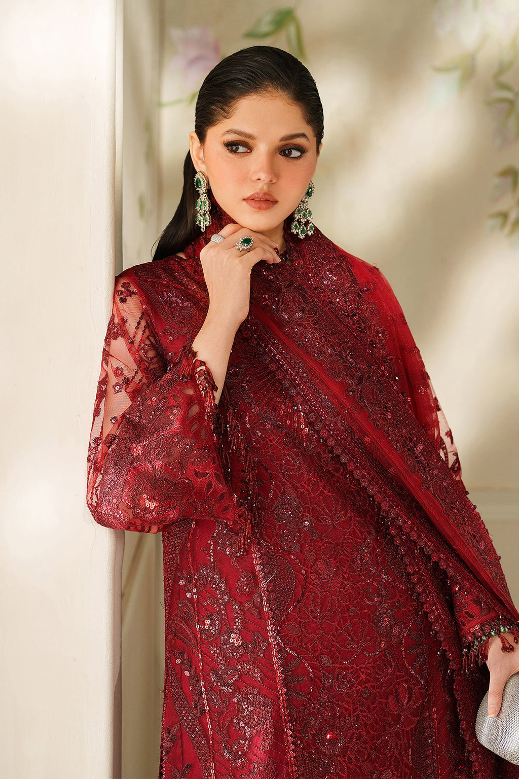 Baroque | EMBROIDERED NET | CH14-01