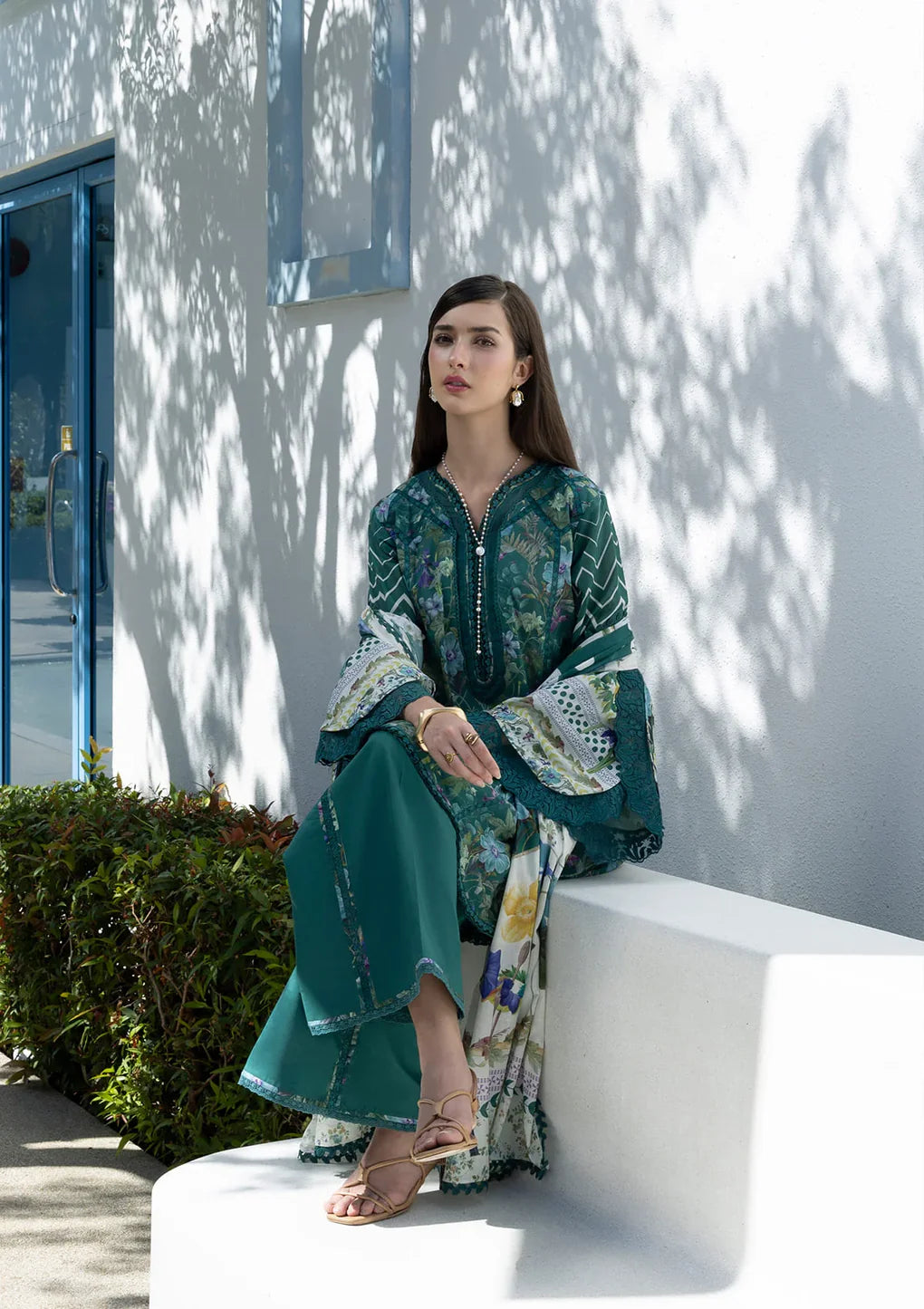 ELAF | PRNTED LAWN 26 | PEACOCK