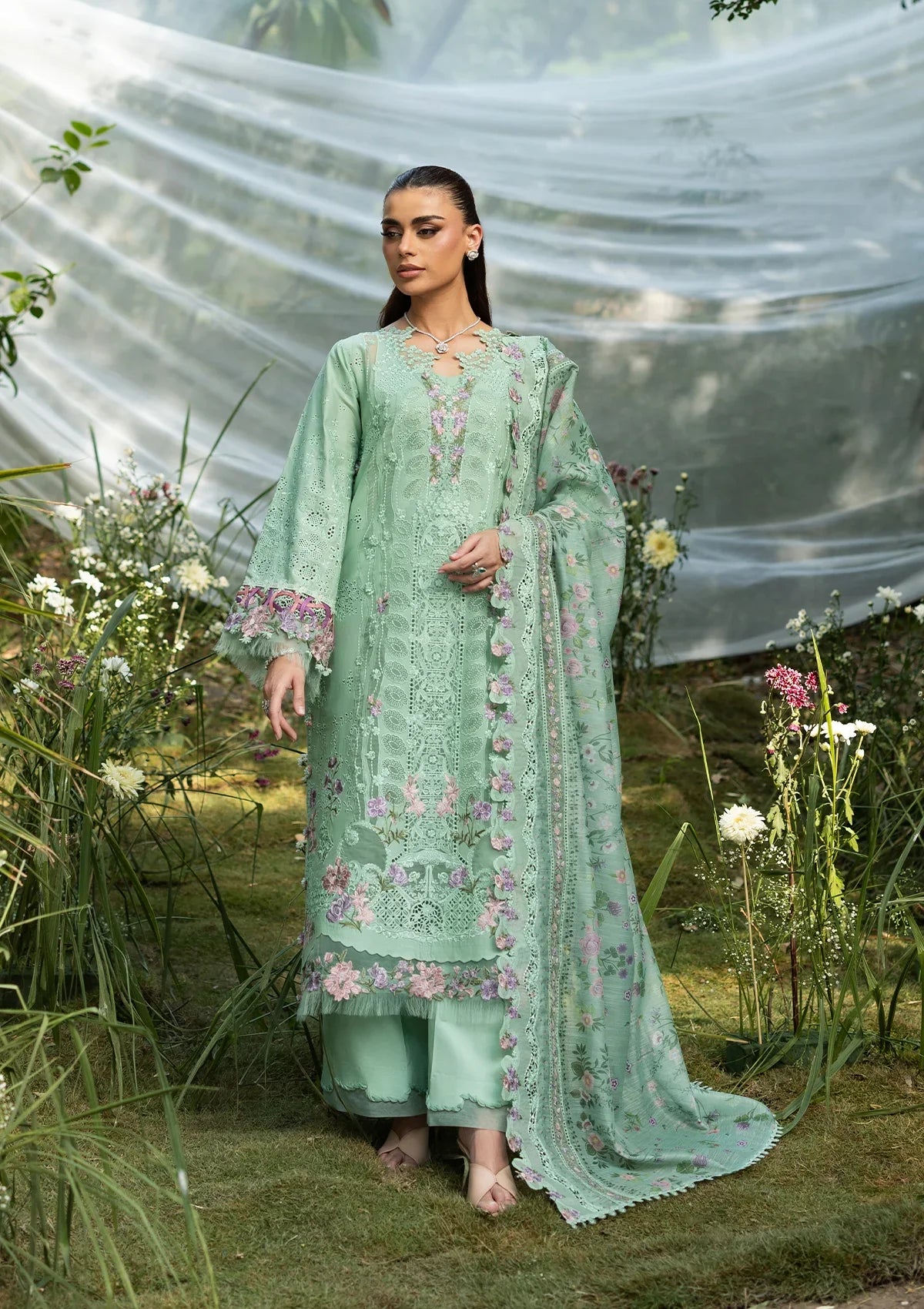 Elaf | Luxury Lawn Vol 2 '26 | Daisy Chain