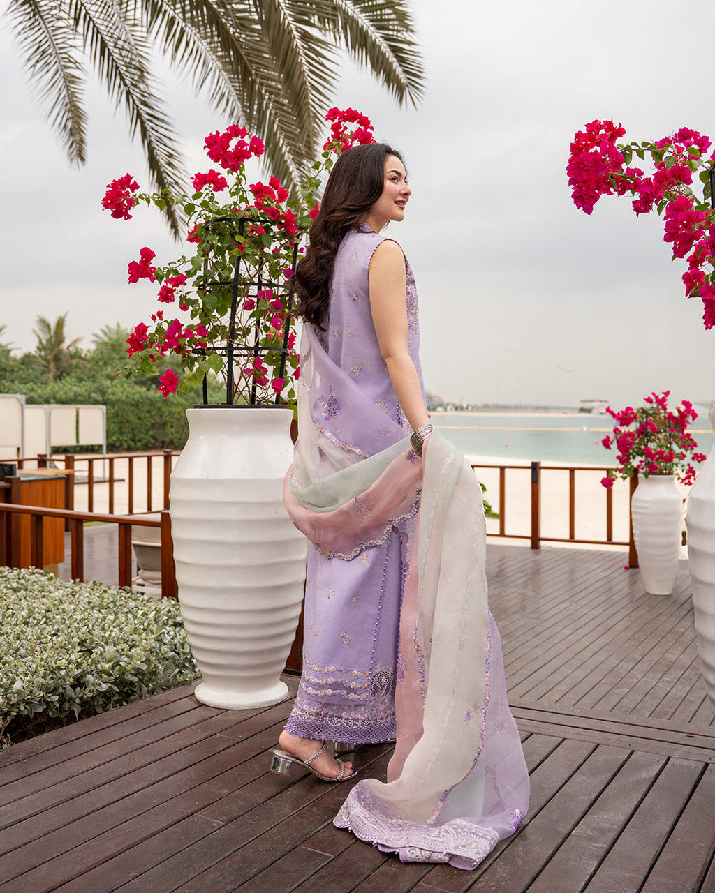 Faiza Saqlain | Aya Luxury Lawn '26 | Suela