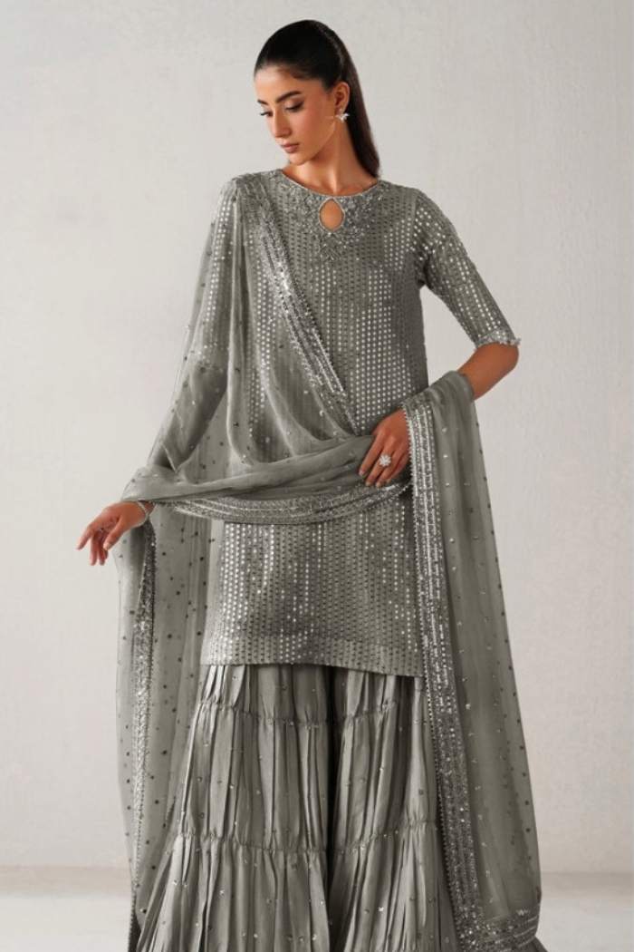 Baroque | Embroidered Chiffon | UF-4389-04