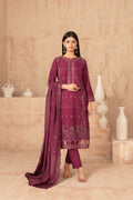 Tawakaal | Nisrine 3Pcs Embroidered Digital Print suiting | D-4987