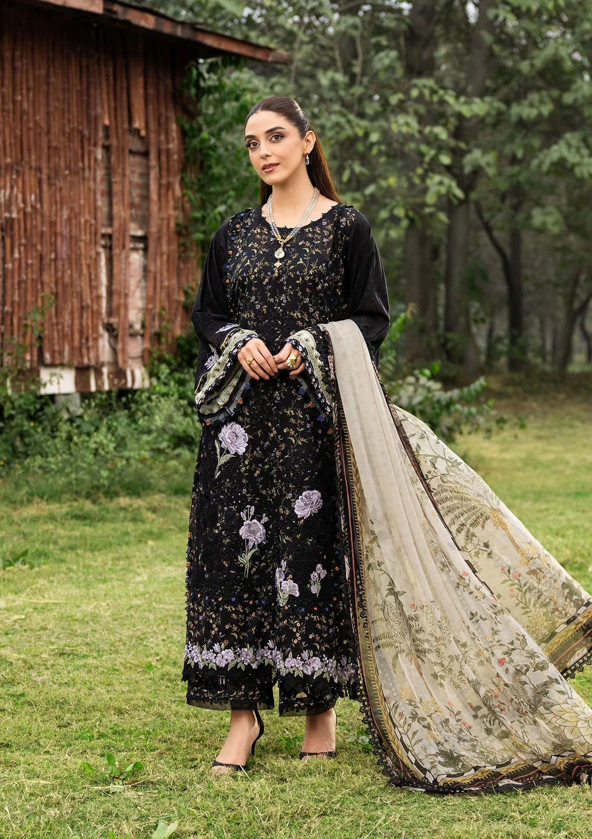 Elaf | Chikankari Prints 26 | Koyal