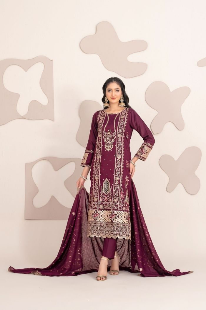 Tawakaal | Blume 3Pcs Winter suiting | D-5617