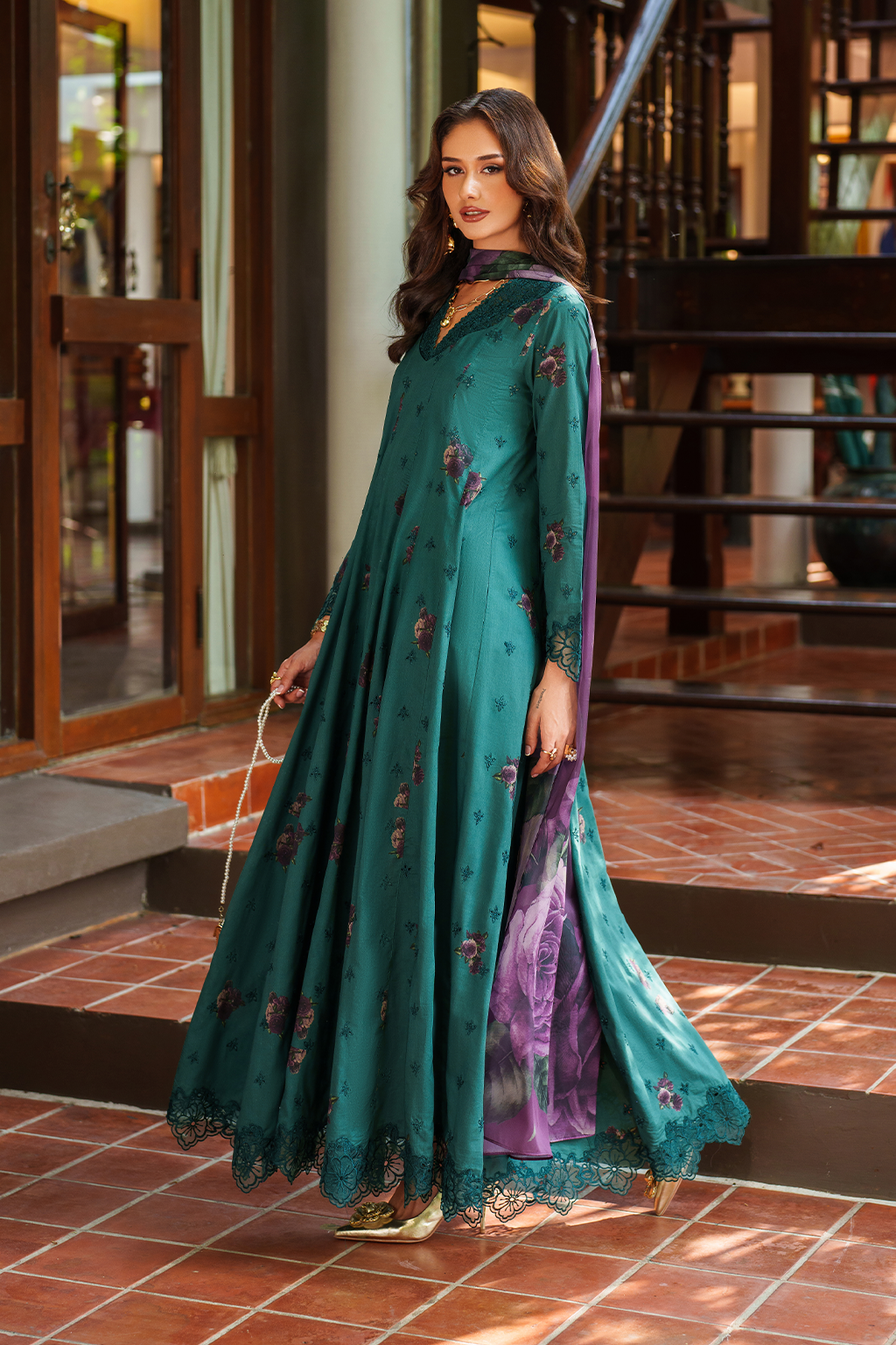 Iznik | Exclusive Printed Lawn | UE-524