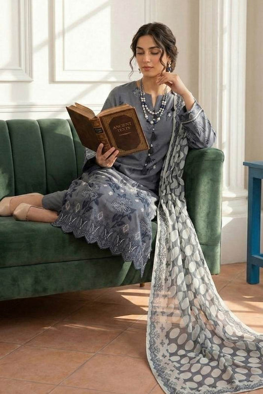 Riaz Arts | Culture Premium Lawn | RA-C-04