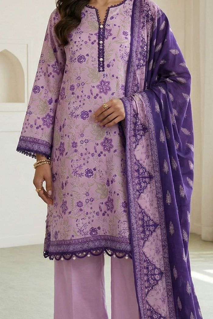 Zellbury | 3 Pcs Printed Lawn | 004