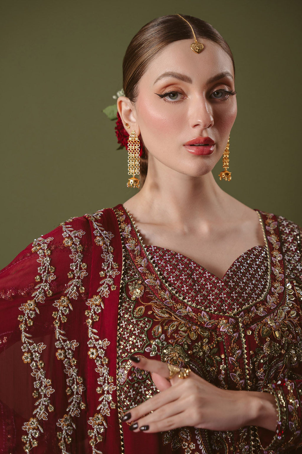 Nureh | Elaya Festive Chiffon | NEL-92A