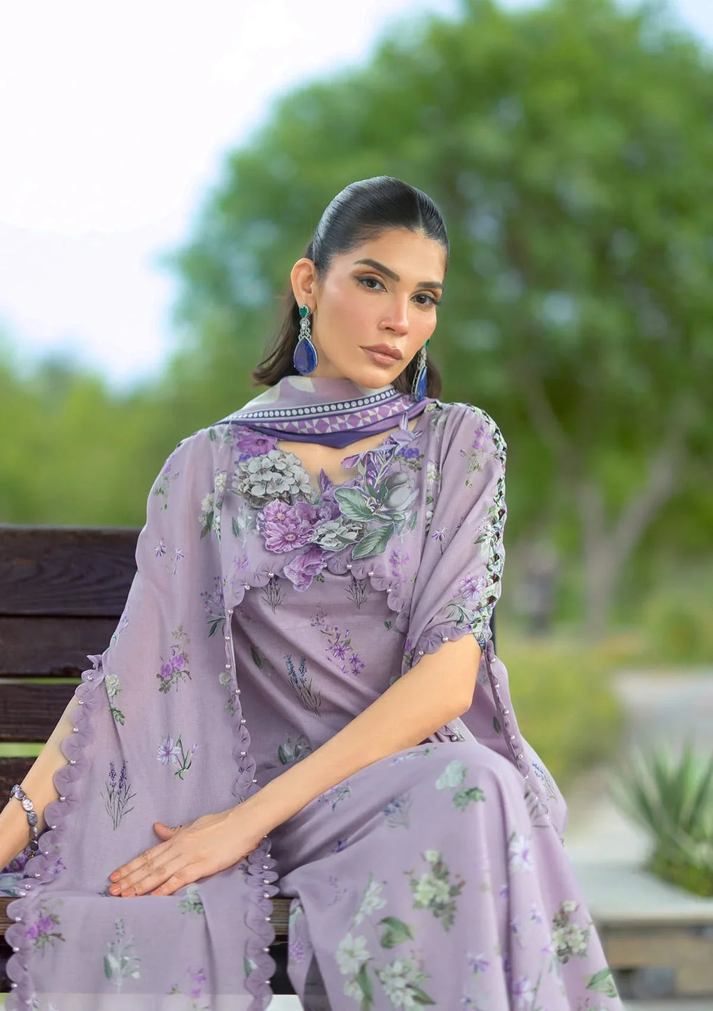 Elaf | Brigerton Prints '26 | LILAC GARDEN