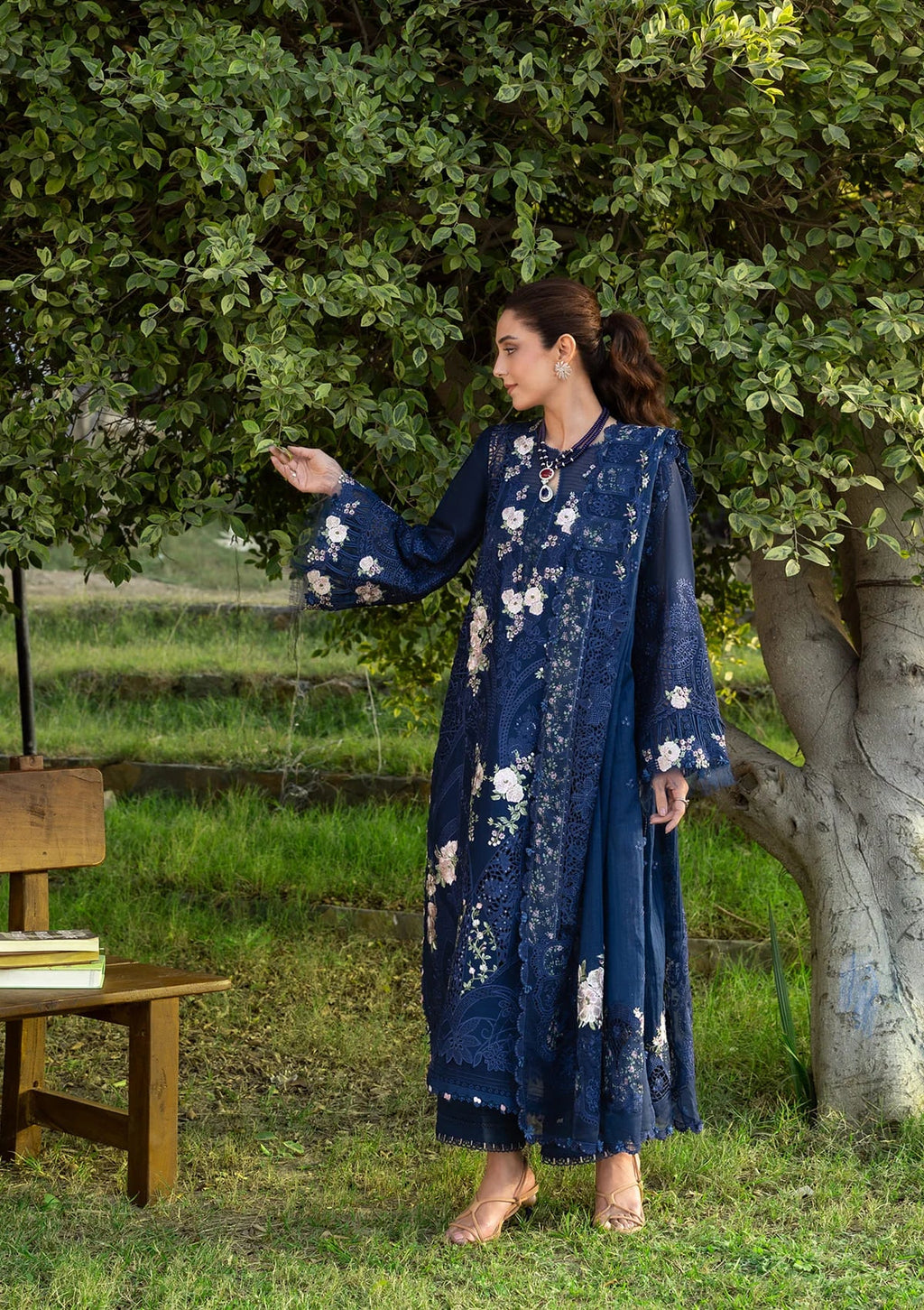 Elaf | Luxary Lawn | Blue Belle