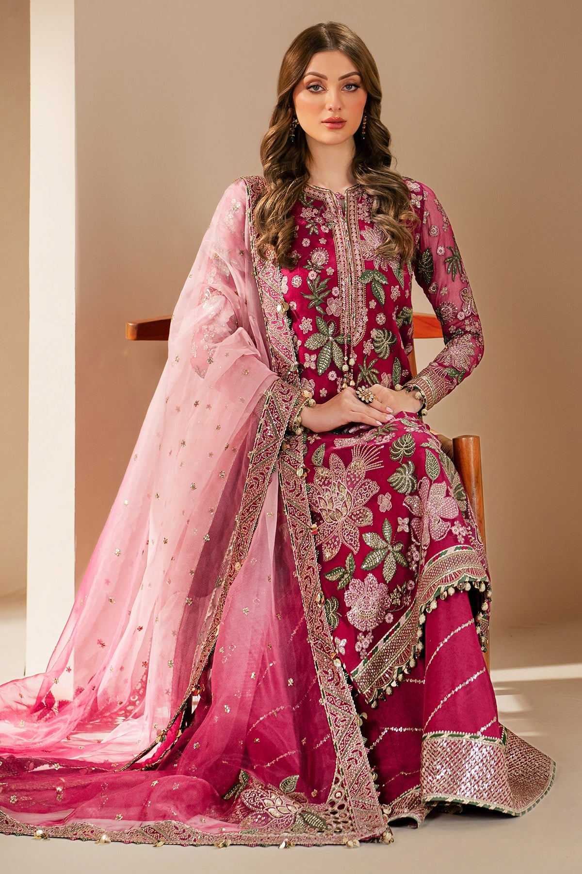 Jazmin | Wedding Formals - Embroidered Chiffon | WF'25-03